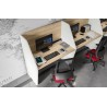 Postazione singola Call Center Teko piani L.102