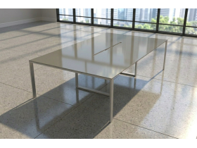 Meeting table funny piano vetro