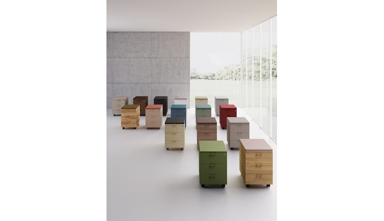 cassettiera tre cassetti Oxi cassettiera tre cassetti Oxi