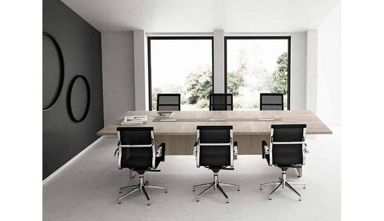 Tavolo riunione go easy con top access Tavolo riunione go easy con top access