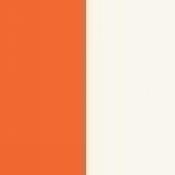 Sgabello Kalea: Variante crema/arancio